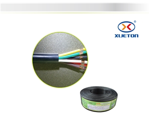 黑擠電源線(xiàn)RVV 6X1.0mm