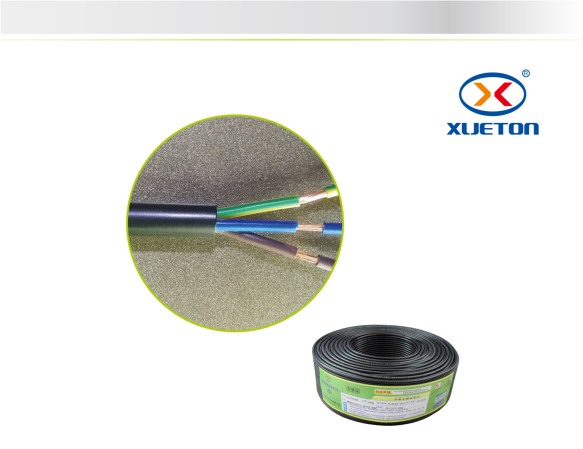 黑擠電源線(xiàn)RVV 3X0.5mm